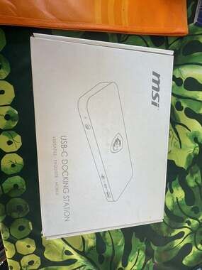 MSI USB-C Docking Station Carbon Gray